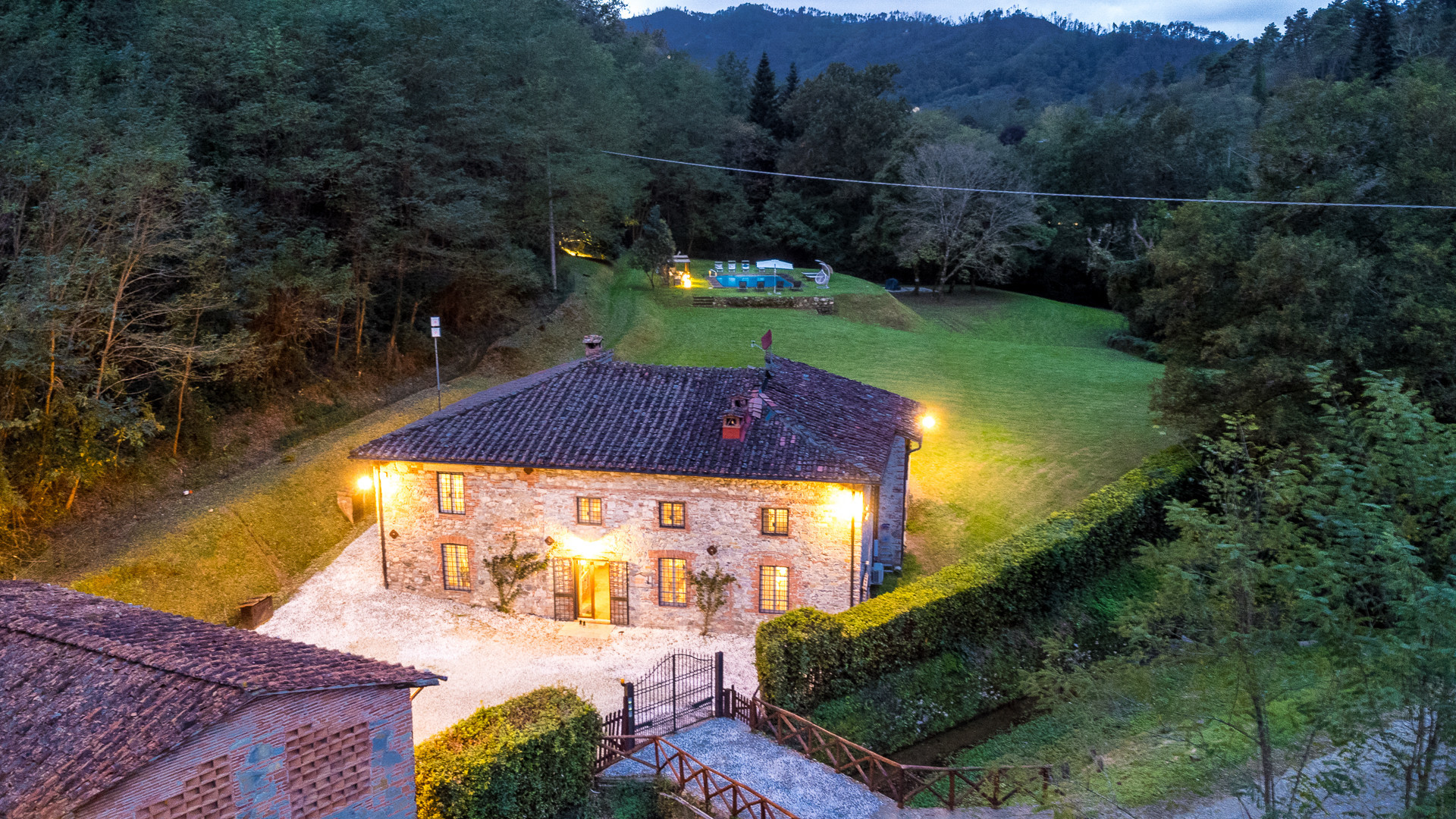 Villa a San Macario In Piano - Tuscan Mill Farmhouse