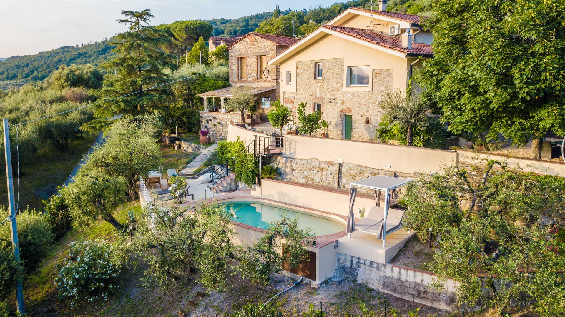 Villa a Monsummano Terme - Le Due Terre Farmhouse