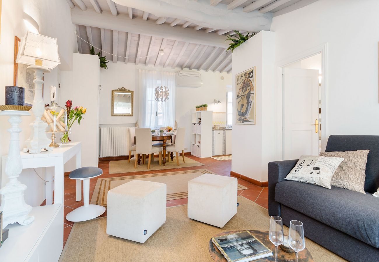 Appartamento a Lucca - A Toproof Penthouse Apartment with Elevator and Private Garden Inside the Walls