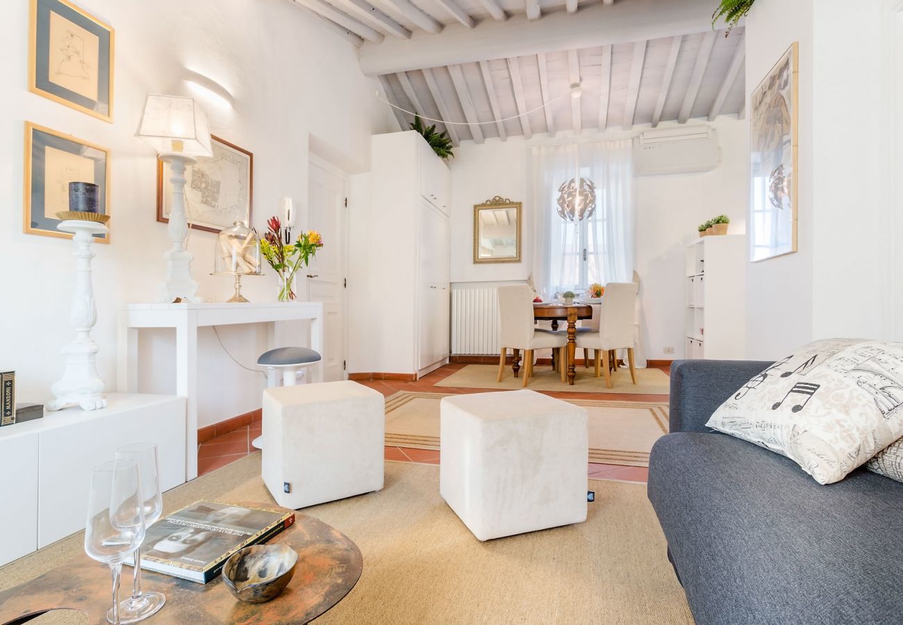 Appartamento a Lucca - A Toproof Penthouse Apartment with Elevator and Private Garden Inside the Walls