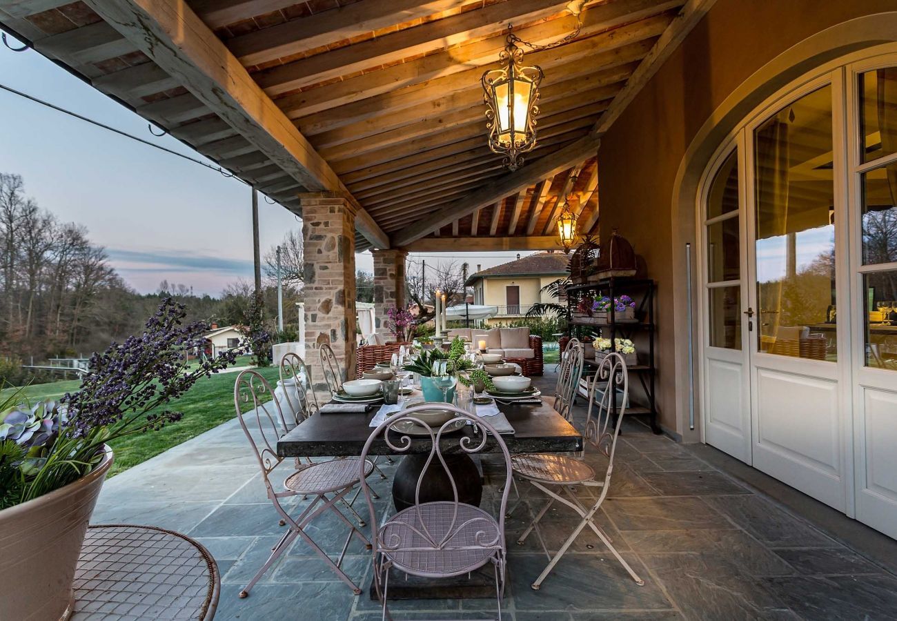 Villa a Orentano - VILLA OTTO Luxury Tuscan Farmhouse with Private Pool close to Lucca Pisa Pistoia