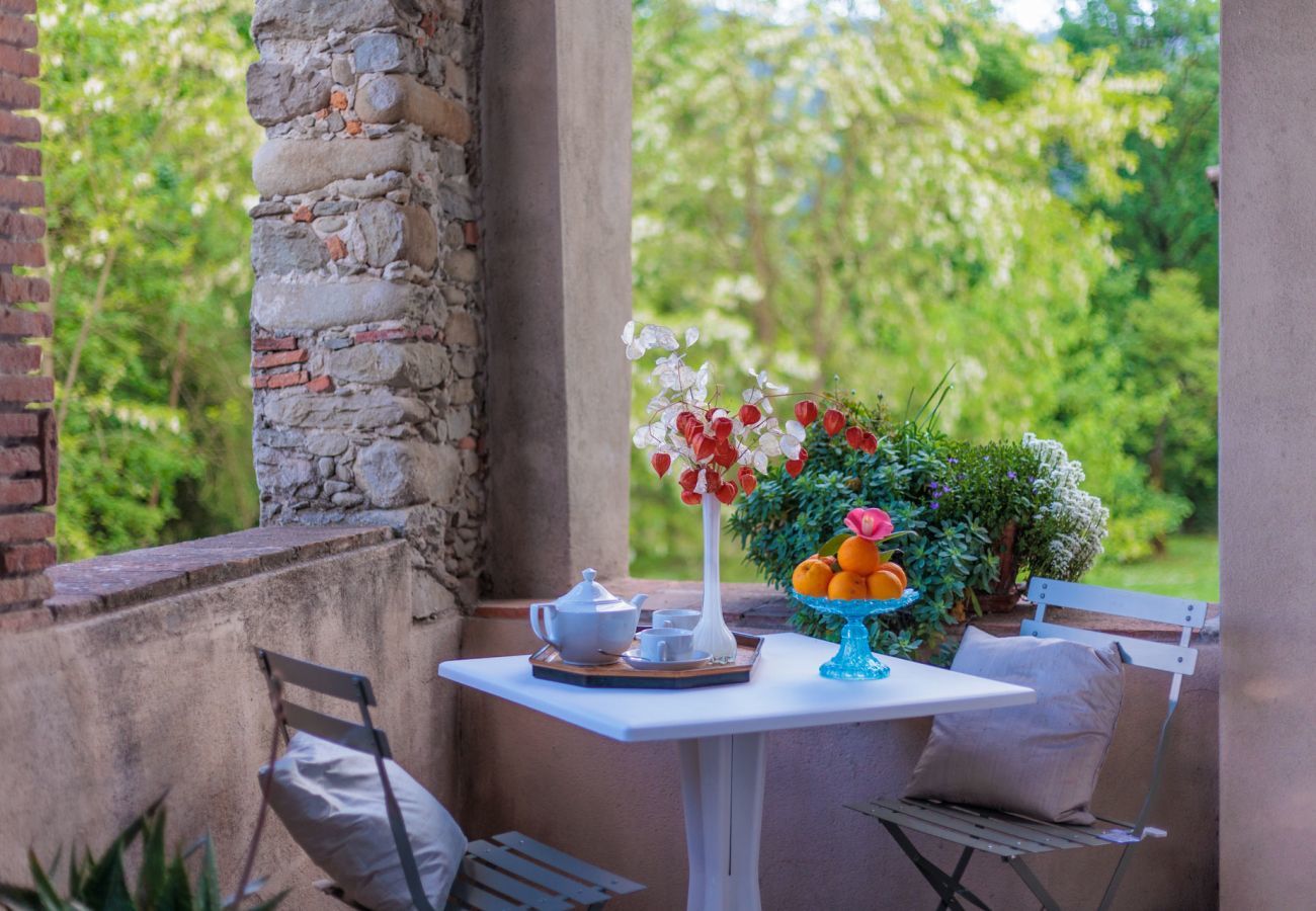 Appartamento a Piano di Coreglia - Casa Cassettari, a Villa Apartment with Garden