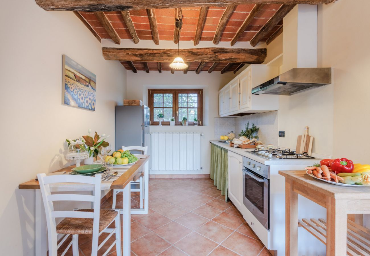 Villa a Gragnano - Villa Papari, Smart Convenient Farmhouse on the Lucca Hills