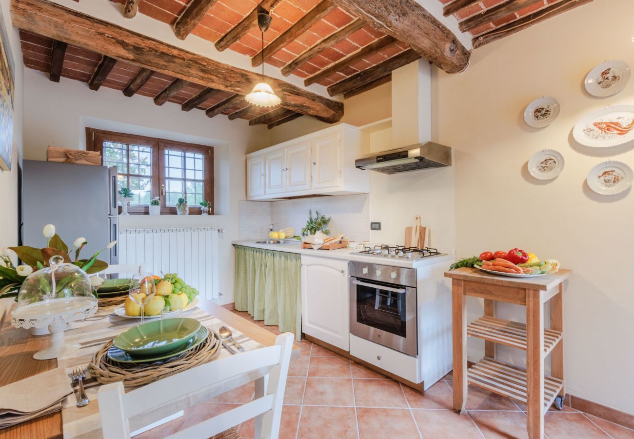 Villa a Gragnano - Villa Papari, Smart Convenient Farmhouse on the Lucca Hills