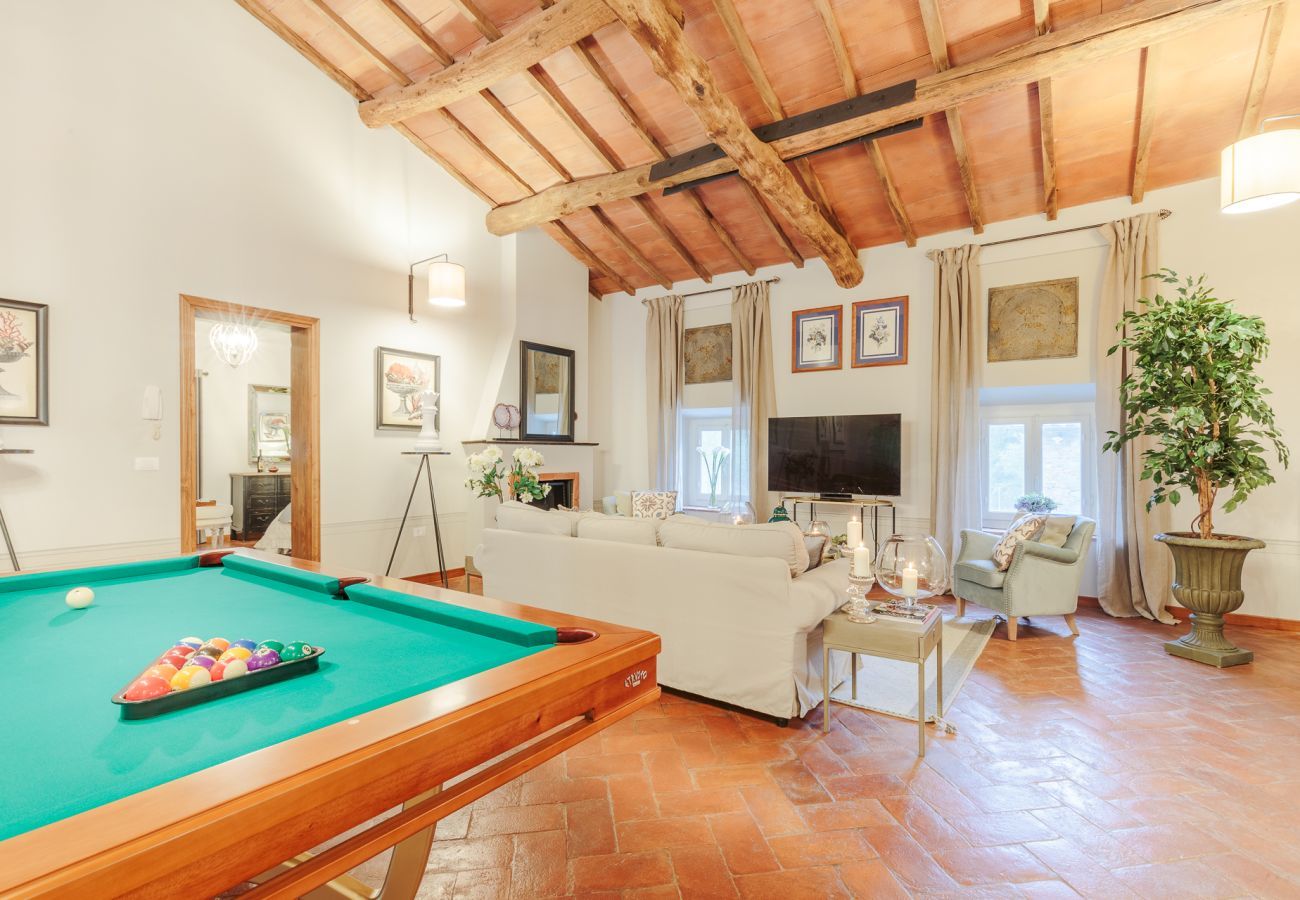 Villa a San Macario In Piano - The Tuscan Mill Farmhouse: Where Timeless Charm Meets Modern Tranquility