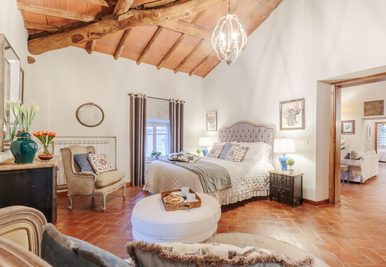 Villa a San Macario In Piano - The Tuscan Mill Farmhouse: Where Timeless Charm Meets Modern Tranquility