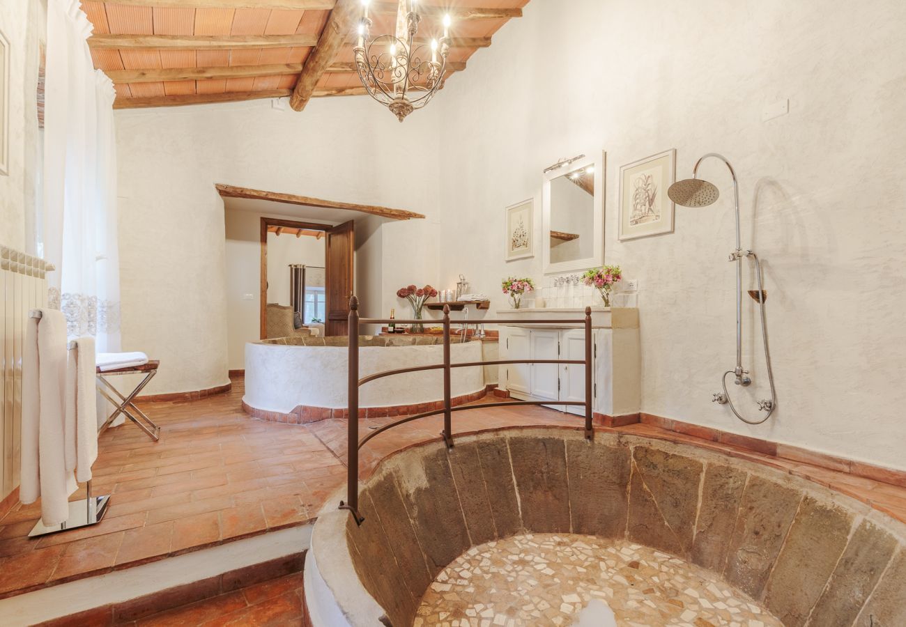 Villa a San Macario In Piano - The Tuscan Mill Farmhouse: Where Timeless Charm Meets Modern Tranquility