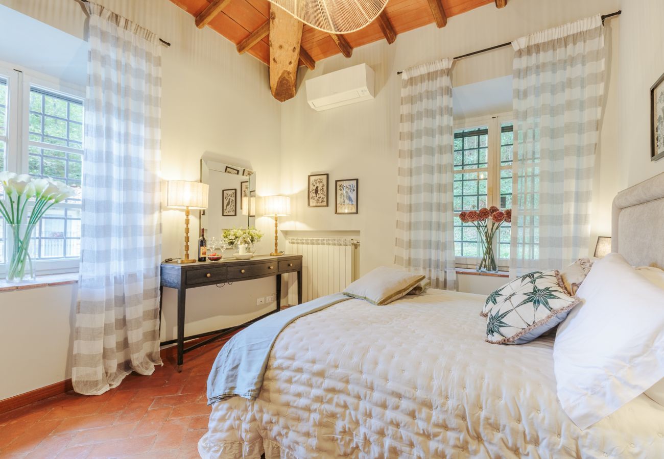 Villa a San Macario In Piano - The Tuscan Mill Farmhouse: Where Timeless Charm Meets Modern Tranquility