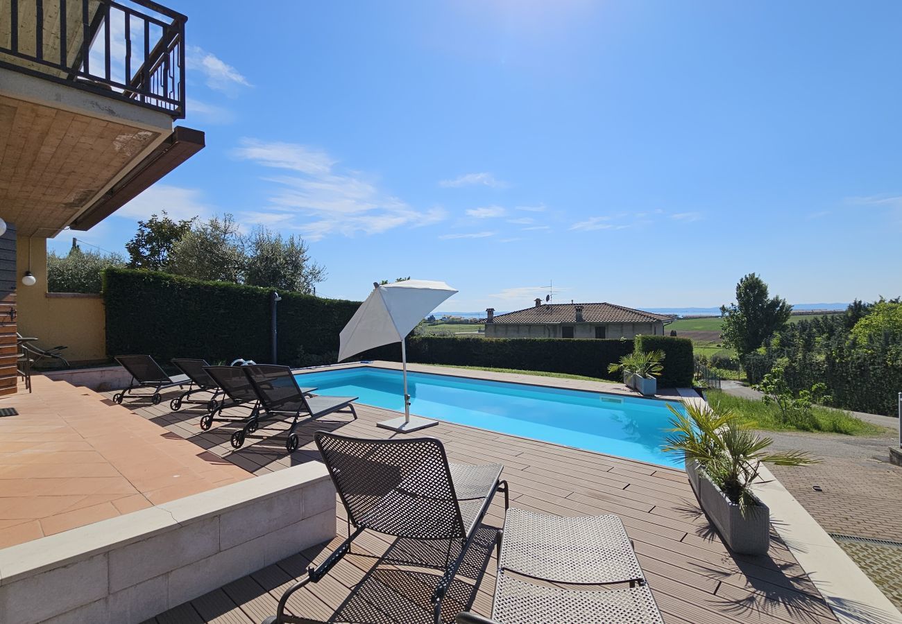 Villa a Lazise - Regarda - Villa Celebrity con vista lago e piscina