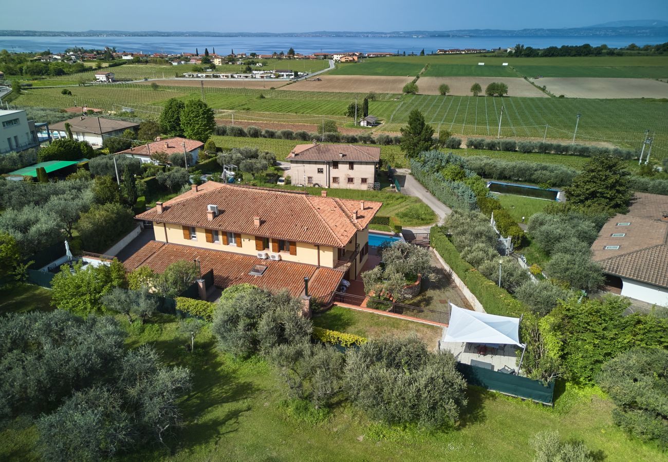 Villa a Lazise - Regarda - Villa Celebrity con vista lago e piscina