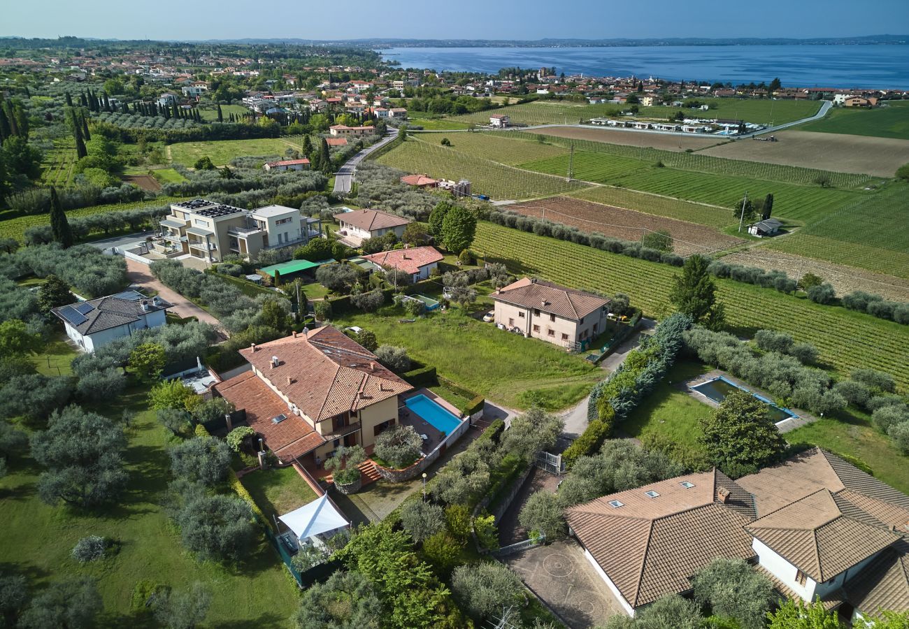 Villa a Lazise - Regarda - Villa Celebrity con vista lago e piscina