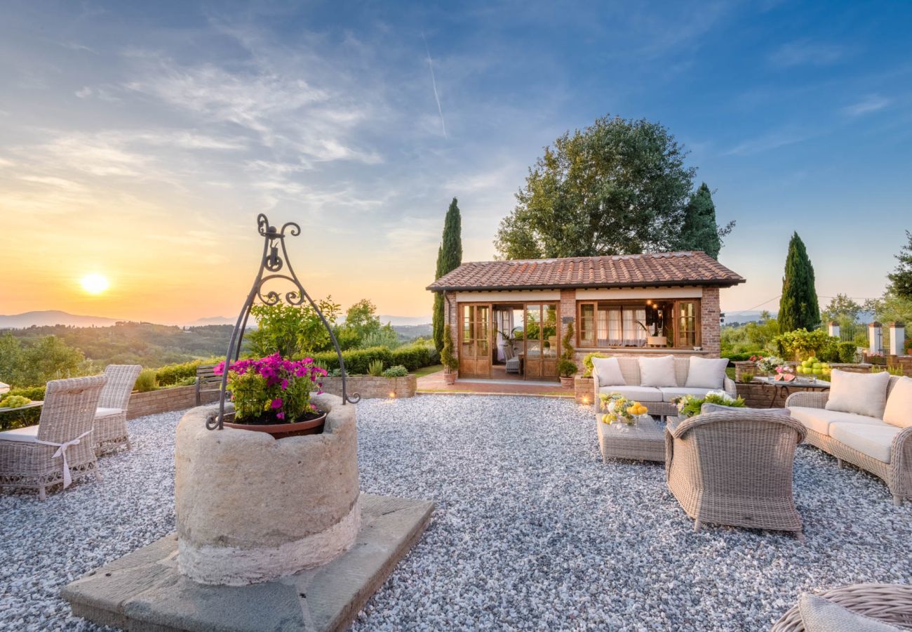 Villa a San Miniato - Villa San Miniato Corniano: Iconic 5 Bedrooms Farmhouse with Pool