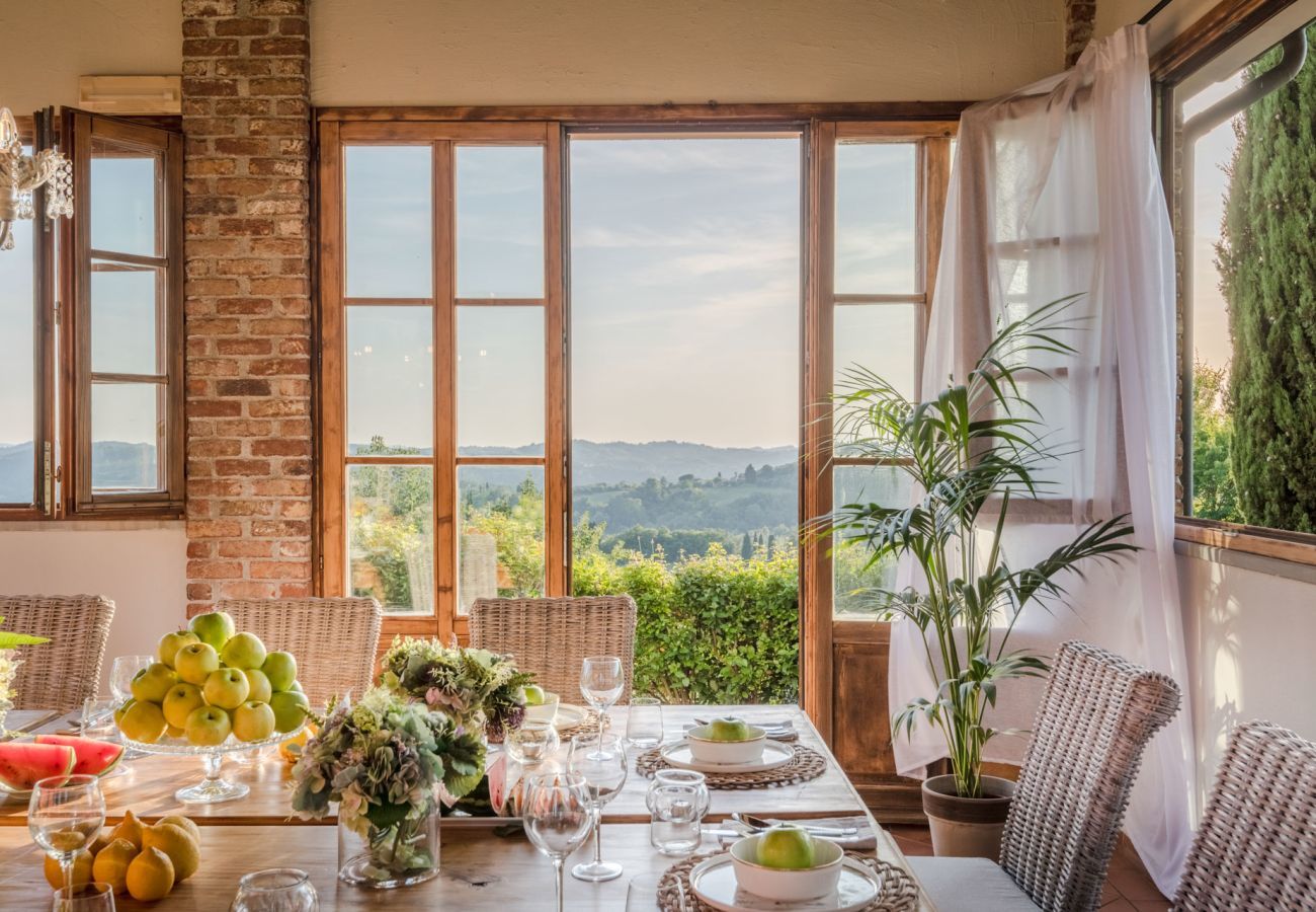 Villa a San Miniato - Villa San Miniato Corniano: Iconic 5 Bedrooms Farmhouse with Pool