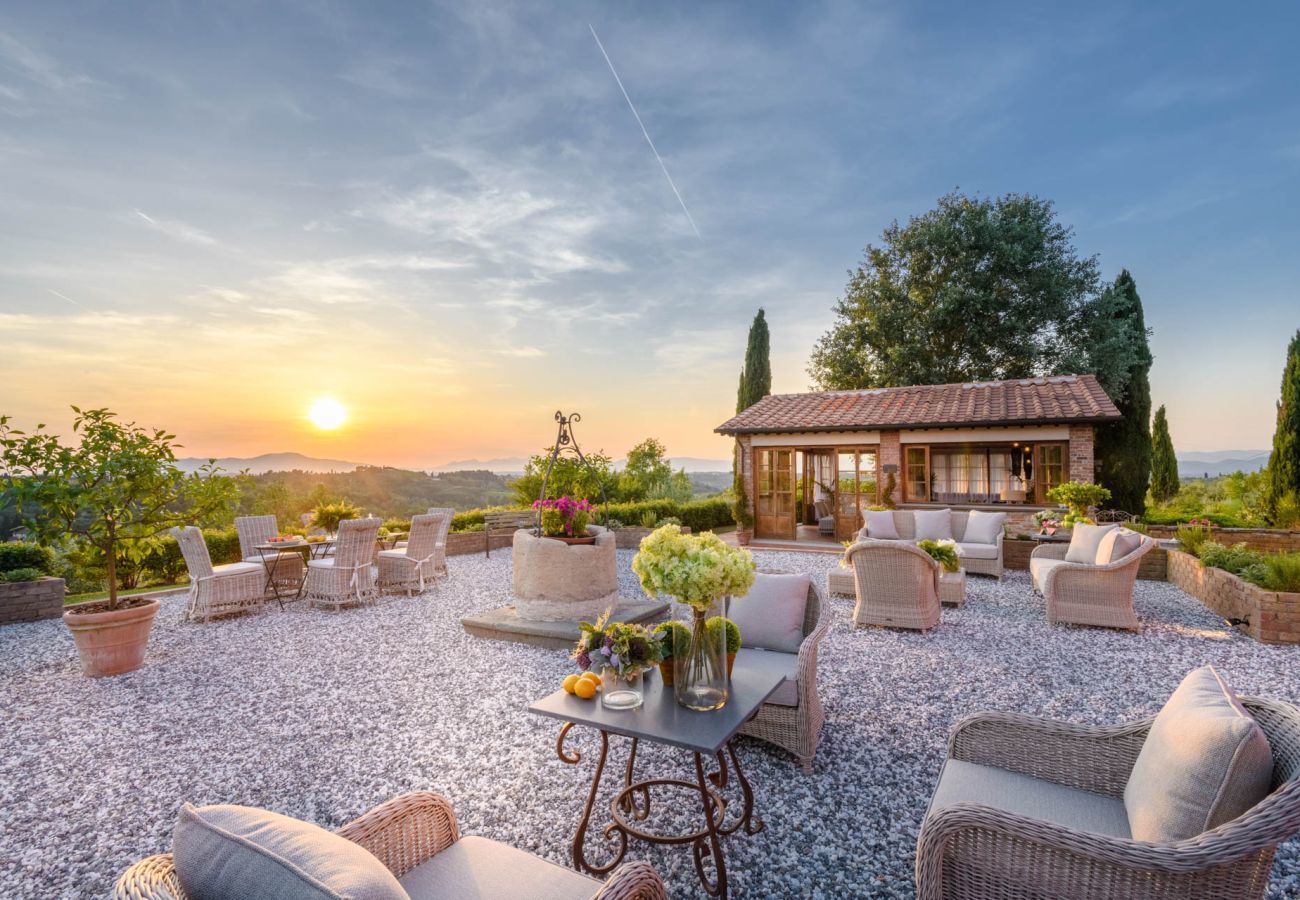 Villa a San Miniato - Villa San Miniato Corniano: Iconic 5 Bedrooms Farmhouse with Pool