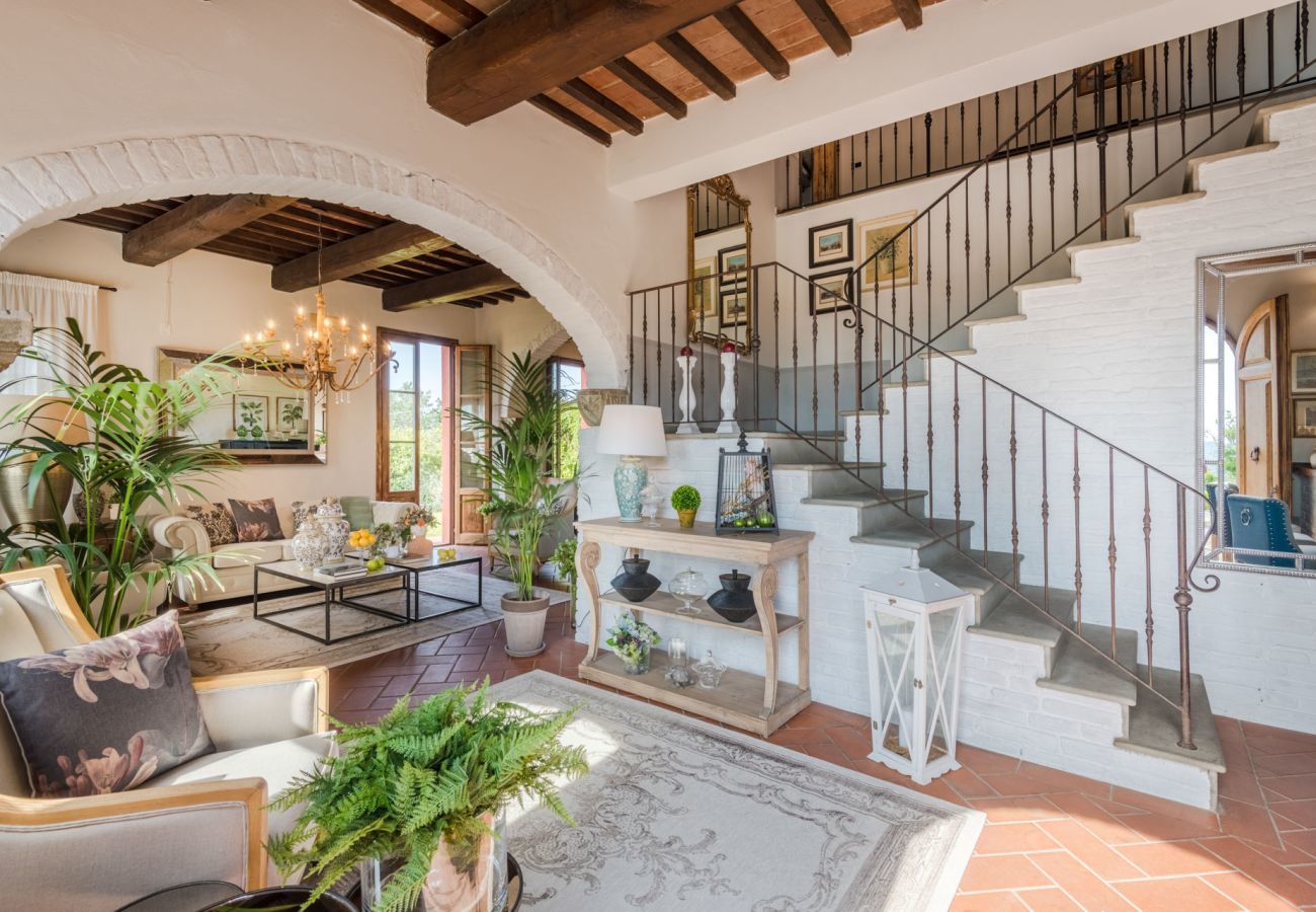 Villa a San Miniato - Villa San Miniato Corniano: Iconic 5 Bedrooms Farmhouse with Pool