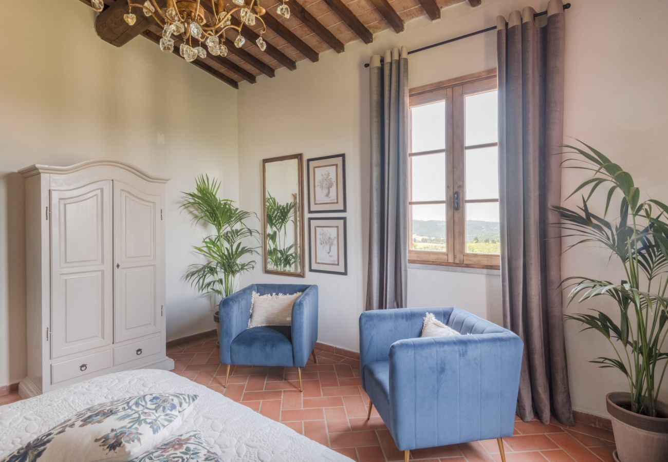 Villa a San Miniato - Villa San Miniato Corniano: Iconic 5 Bedrooms Farmhouse with Pool