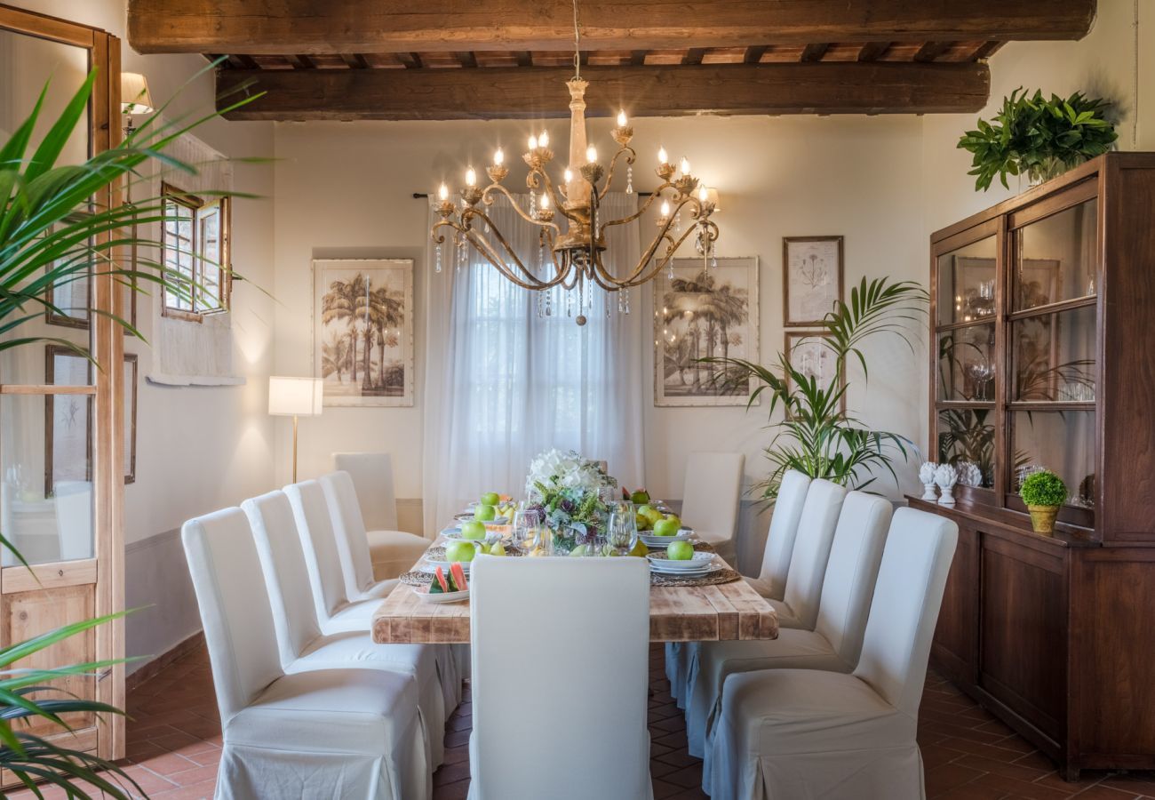 Villa a San Miniato - Villa San Miniato Corniano: Iconic 5 Bedrooms Farmhouse with Pool