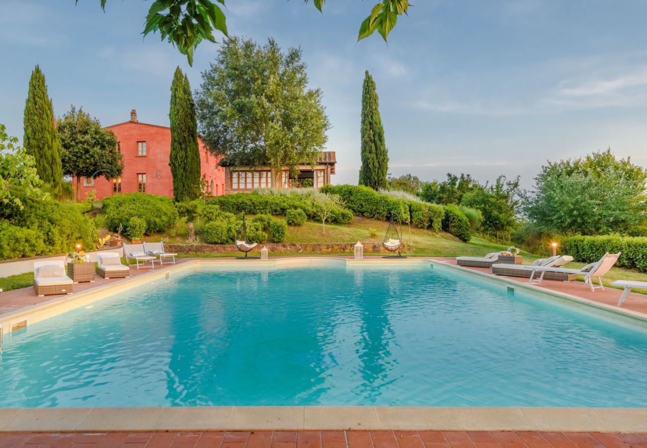 Villa a San Miniato - Villa San Miniato Corniano: Iconic 5 Bedrooms Farmhouse with Pool