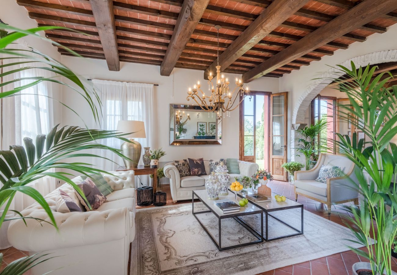 Villa a San Miniato - Villa San Miniato Corniano: Iconic 5 Bedrooms Farmhouse with Pool