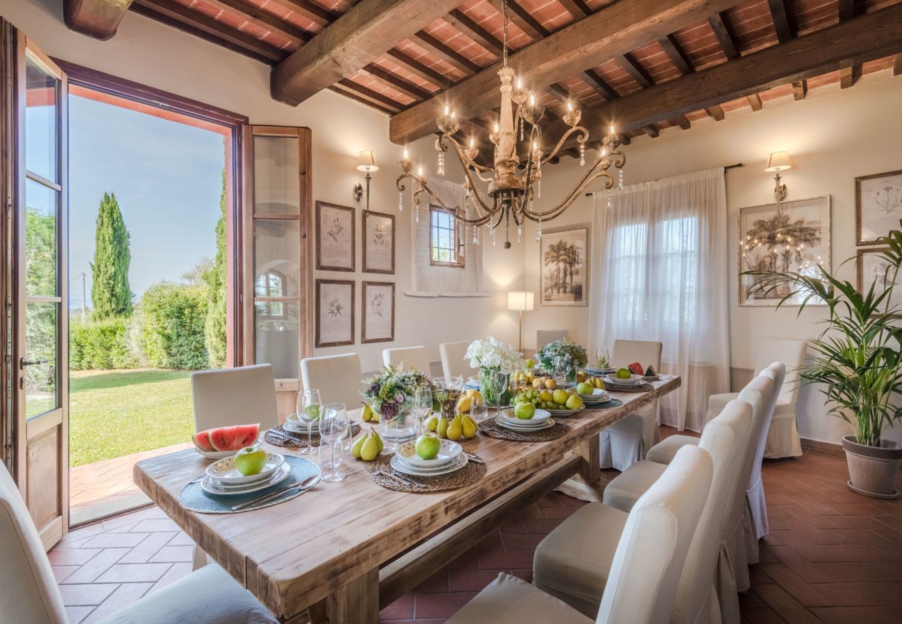 Villa a San Miniato - Villa San Miniato Corniano: Iconic 5 Bedrooms Farmhouse with Pool