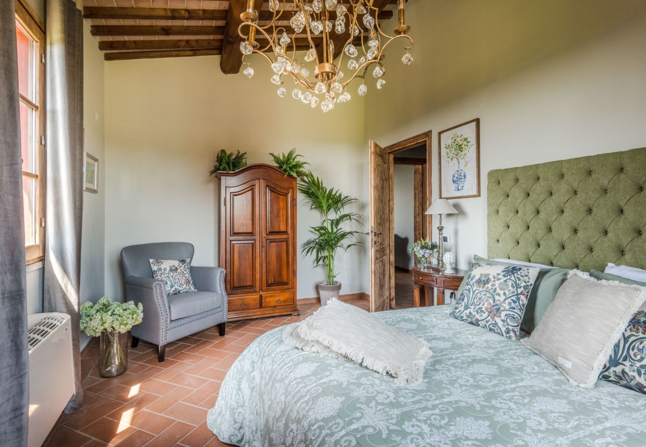 Villa a San Miniato - Villa San Miniato Corniano: Iconic 5 Bedrooms Farmhouse with Pool