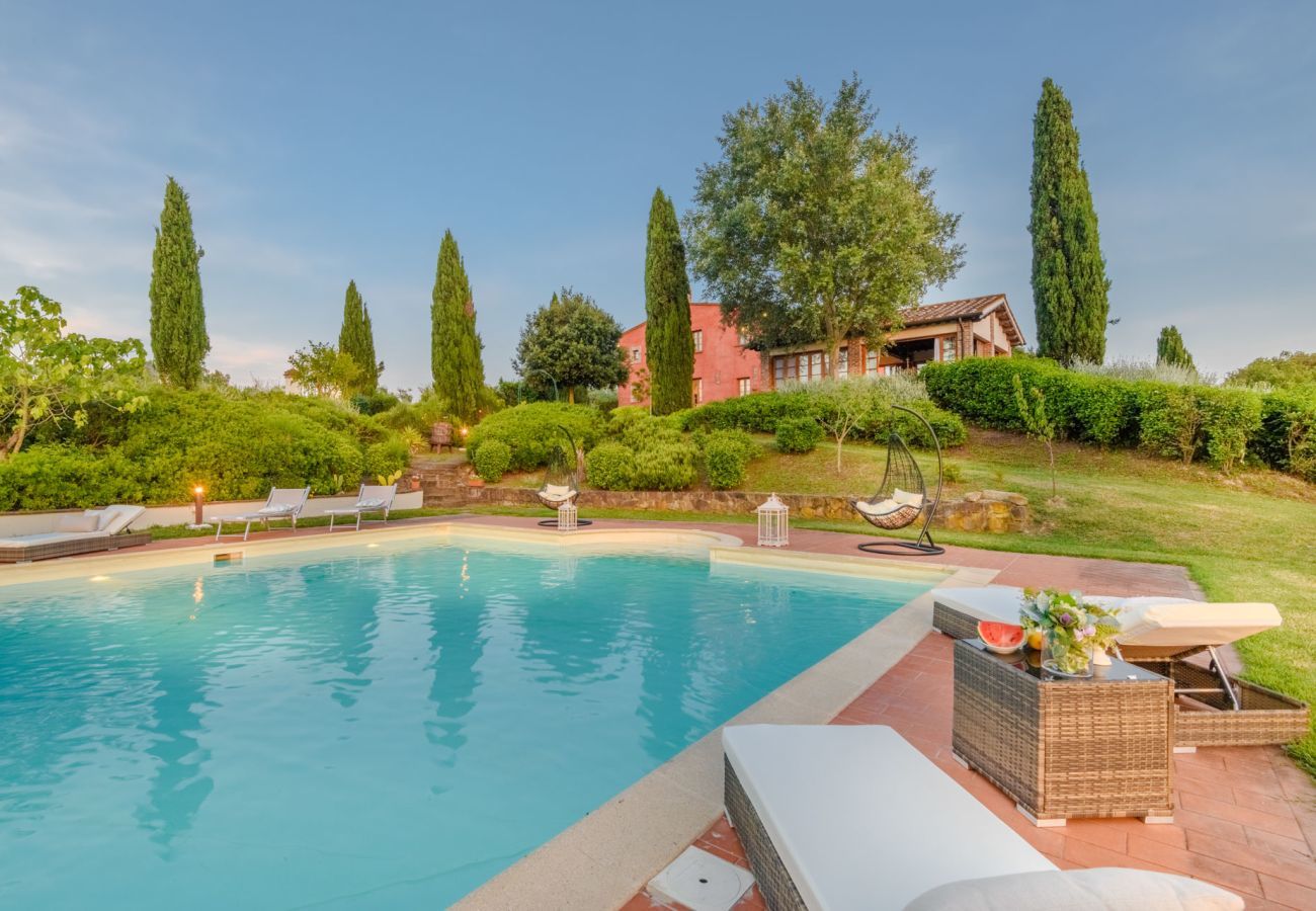 Villa a San Miniato - Villa San Miniato Corniano: Iconic 5 Bedrooms Farmhouse with Pool