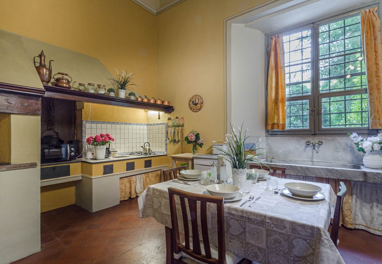 Ferienwohnung in Lucca - CASA BEATRICE, ein Apartment mit eigenem Garten in den Mauern von Lucca