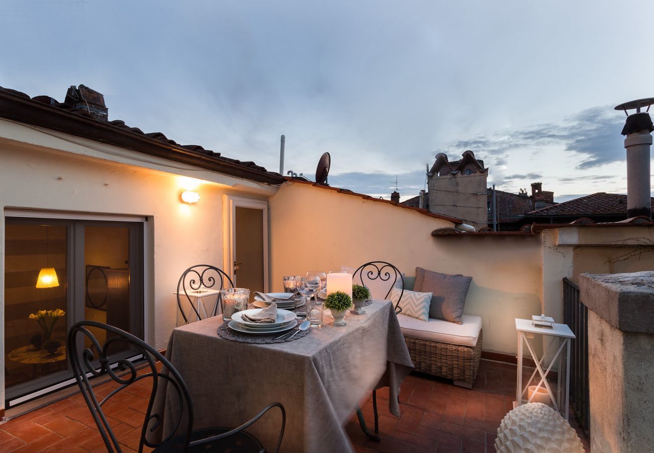 Ferienwohnung in Lucca - CASA MARGHERITA Stunning view from Terrace