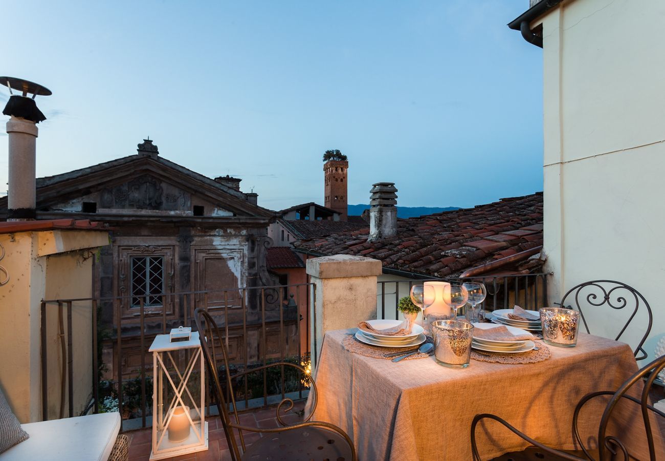 Ferienwohnung in Lucca - CASA MARGHERITA Stunning view from Terrace