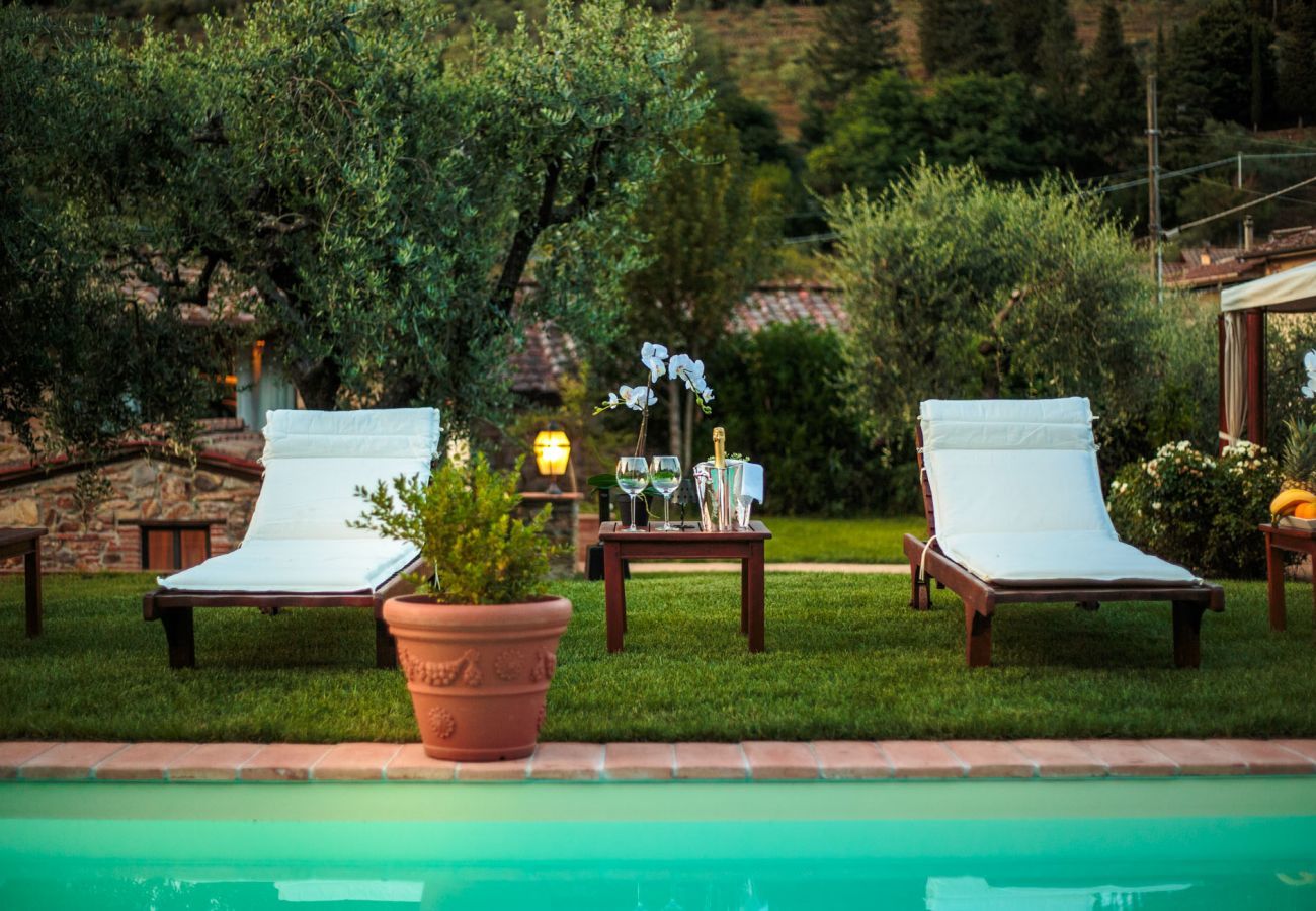 Villa in Capannori - Villa with Private Pool on the Lucca Hills in S. Andrea di Compito