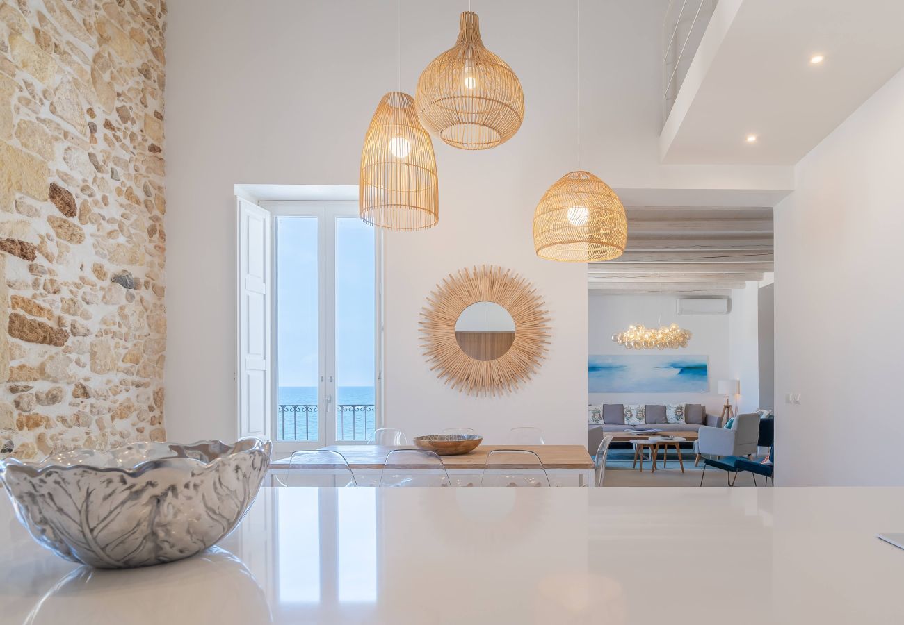 Ferienwohnung in Siracusa - Regine Luxury apartment stunning view