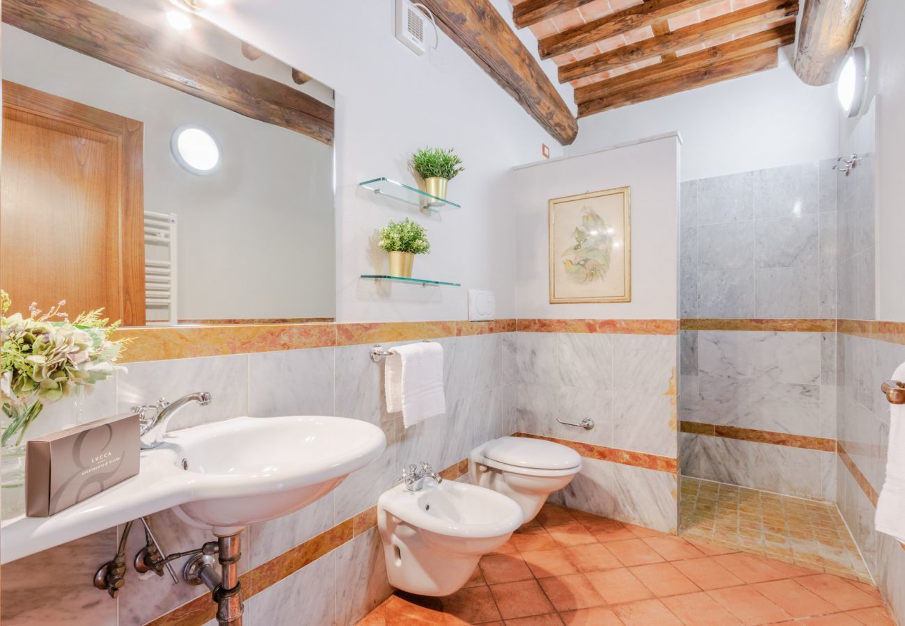 Ferienwohnung in Monte San quirico - One Bedroom Farmhouse Apartment with shared Pool in Fattoria Sardi Wine Resort in Lucca