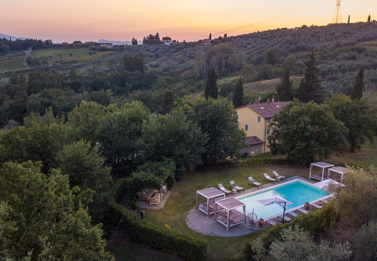 Ferienwohnung in San Gennaro - Casa Lucchese, a farmhouse apartment with pool on the hills of Lucca