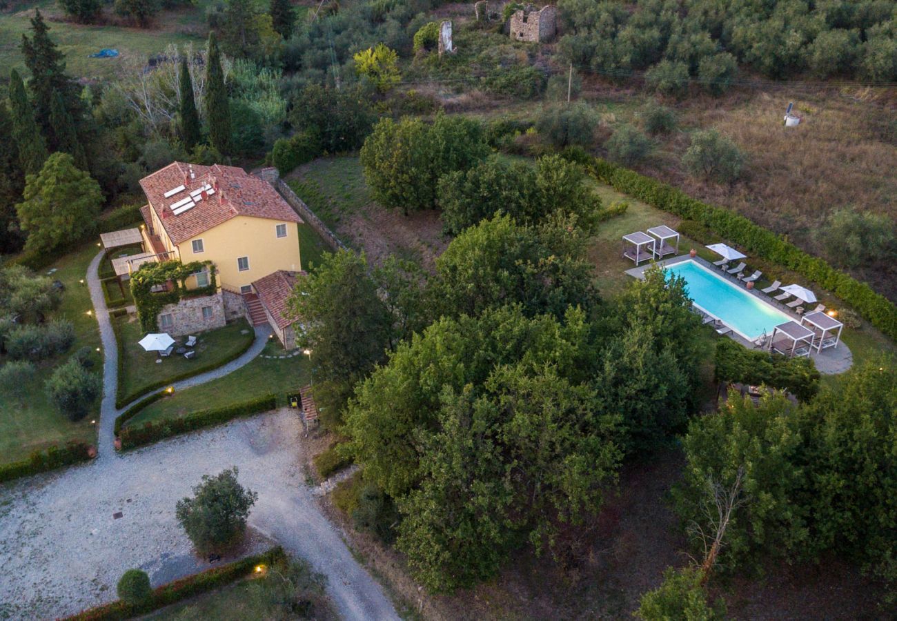 Ferienwohnung in San Gennaro - Casa Lucchese, a farmhouse apartment with pool on the hills of Lucca