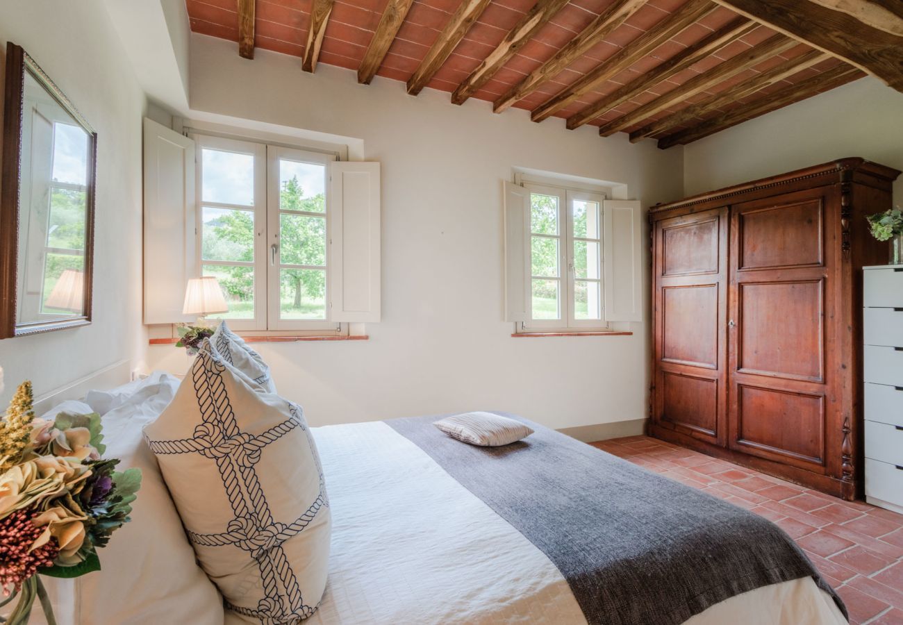 Ferienwohnung in San Gennaro - Casa Gennaro a 3 bedrooms farmhouse apartment with pool in Lucca