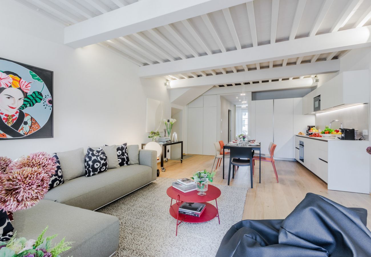 Ferienwohnung in Lucca - Casa Boero, a Modern Luxury 1st Floor Apartment with Terrace inside the Walls of Lucca