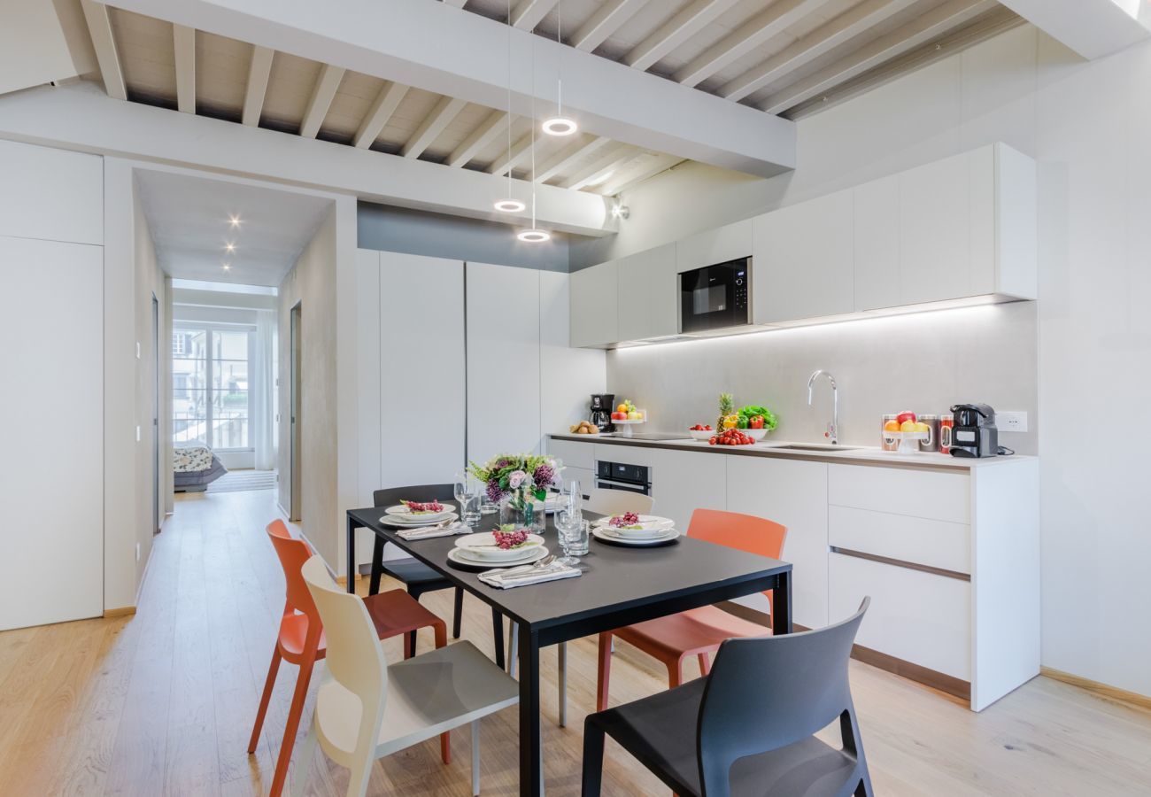 Ferienwohnung in Lucca - Casa Boero, a Modern Luxury 1st Floor Apartment with Terrace inside the Walls of Lucca