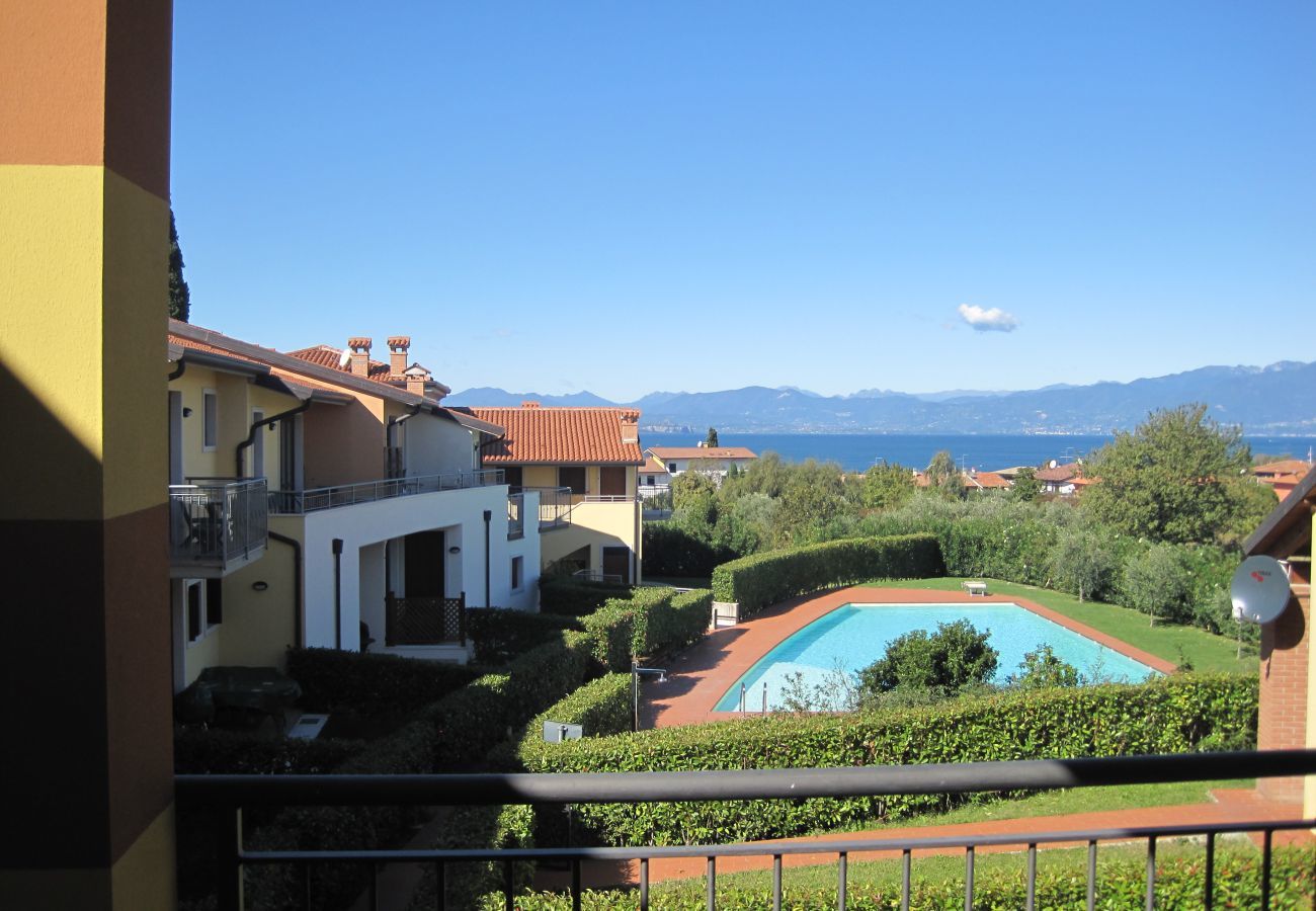 Ferienwohnung in Lazise - Regarda - Apartment Miralago 2 mit Pool, Seeblick, haustierfreundlich