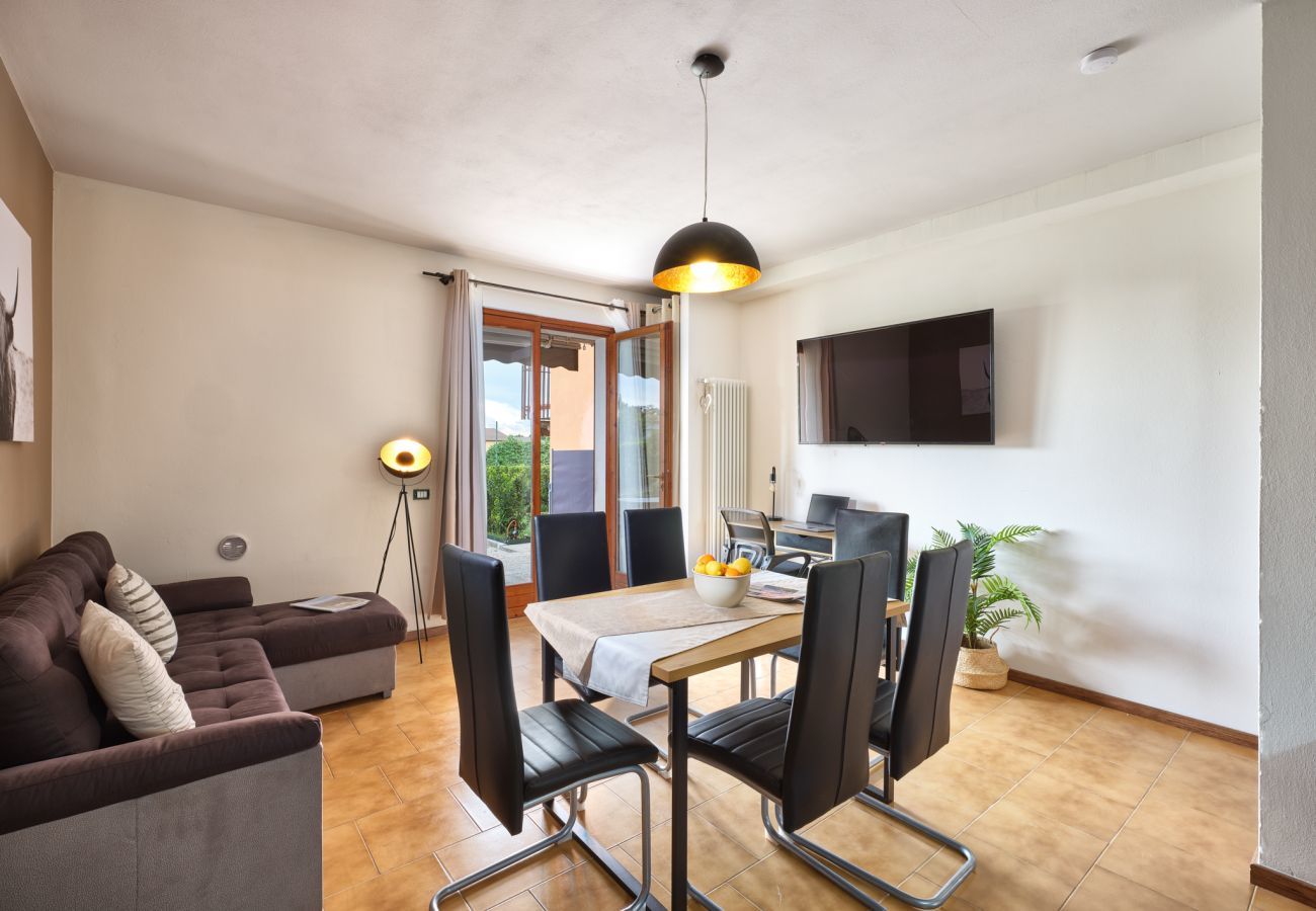 Ferienwohnung in Lazise - Regarda - Apartment Markus mit Pool, Wlan, Garten, Tennis