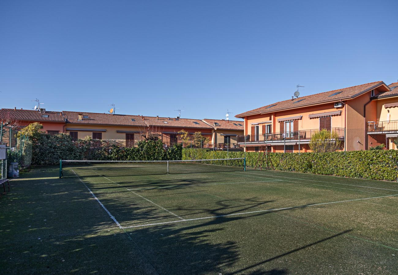 Ferienwohnung in Lazise - Regarda - Apartment Markus mit Pool, Wlan, Garten, Tennis