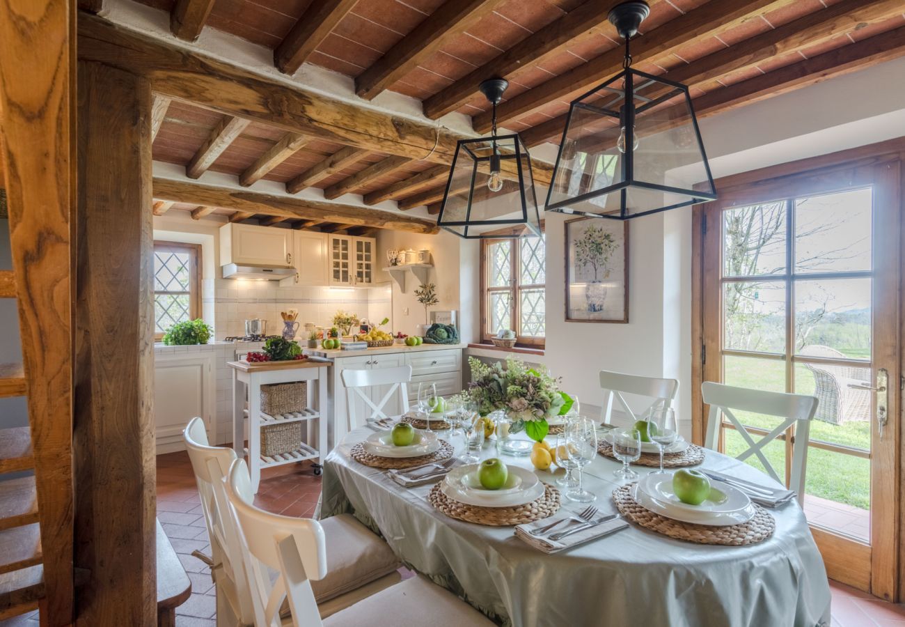 Villa in Pescaglia - Charming Farmhouse with Private Pool and View in Lucca