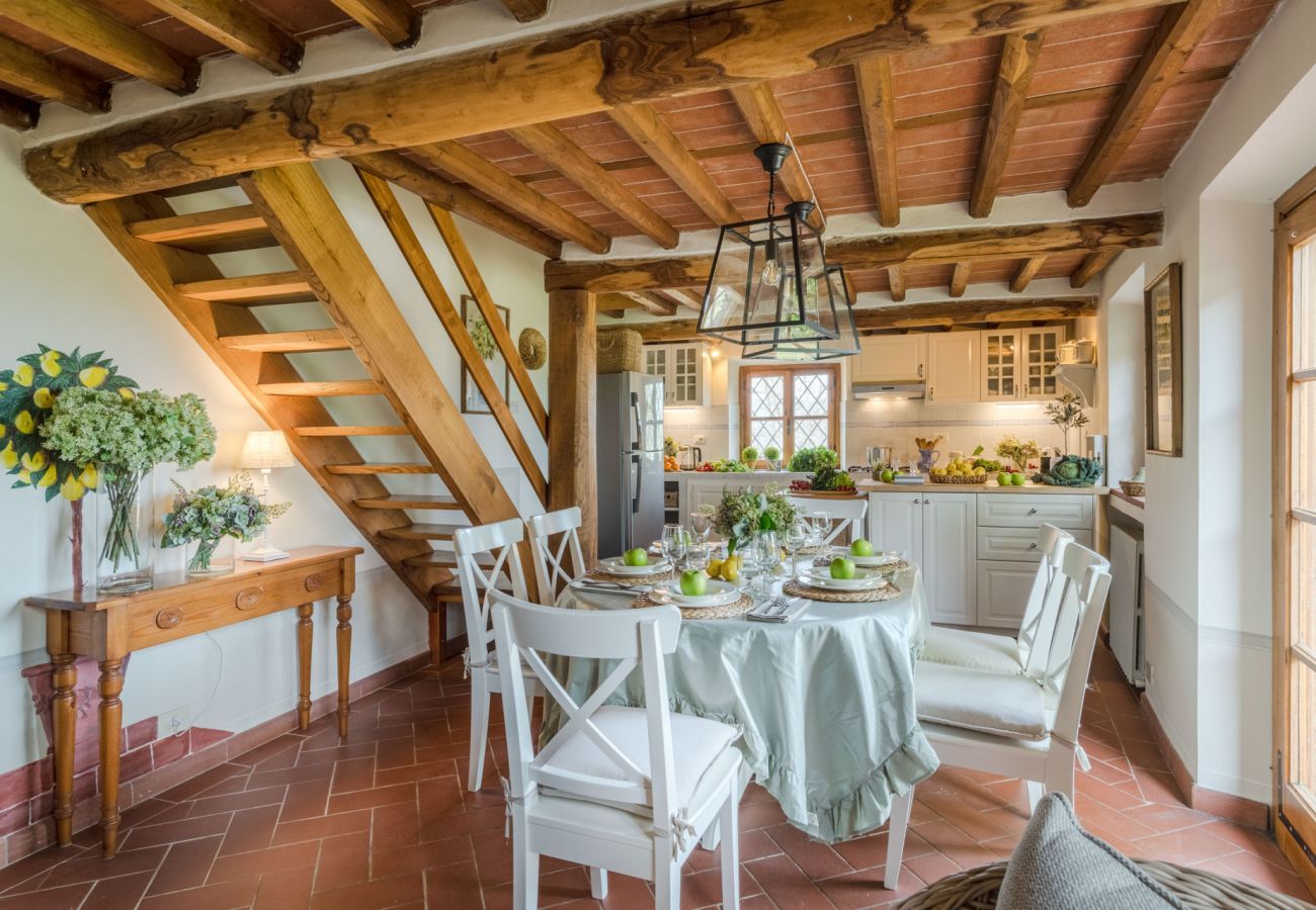 Villa in Pescaglia - Charming Farmhouse with Private Pool and View in Lucca