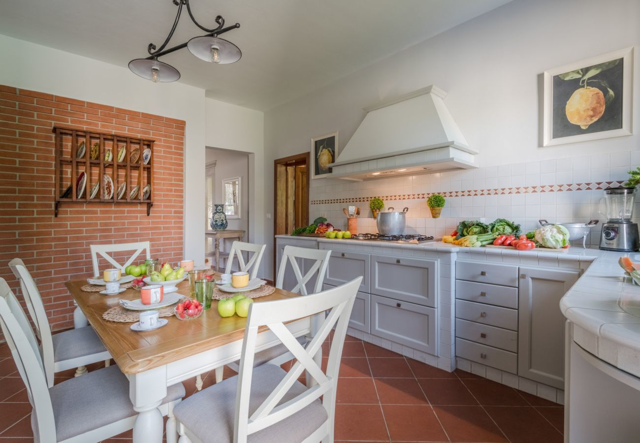 Villa in Orentano - Villa del Nonno, Luxury Tuscan Farmhouse with Private Pool close to Lucca, Pisa and Florence