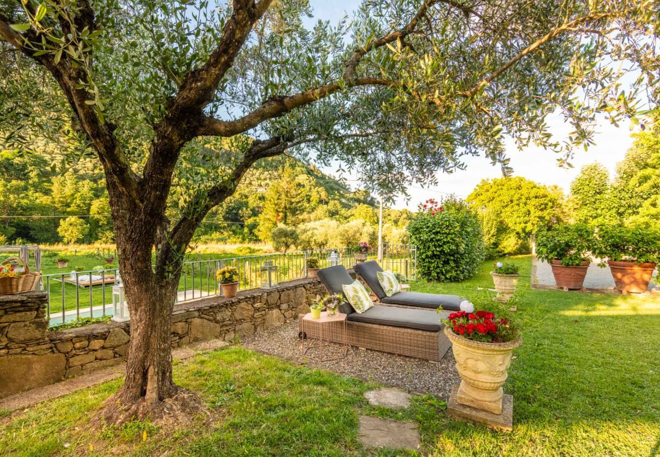 Villa in Capannori - Villa Ester, a Stylish Farmhouse with Pool on the Hills by Lucca