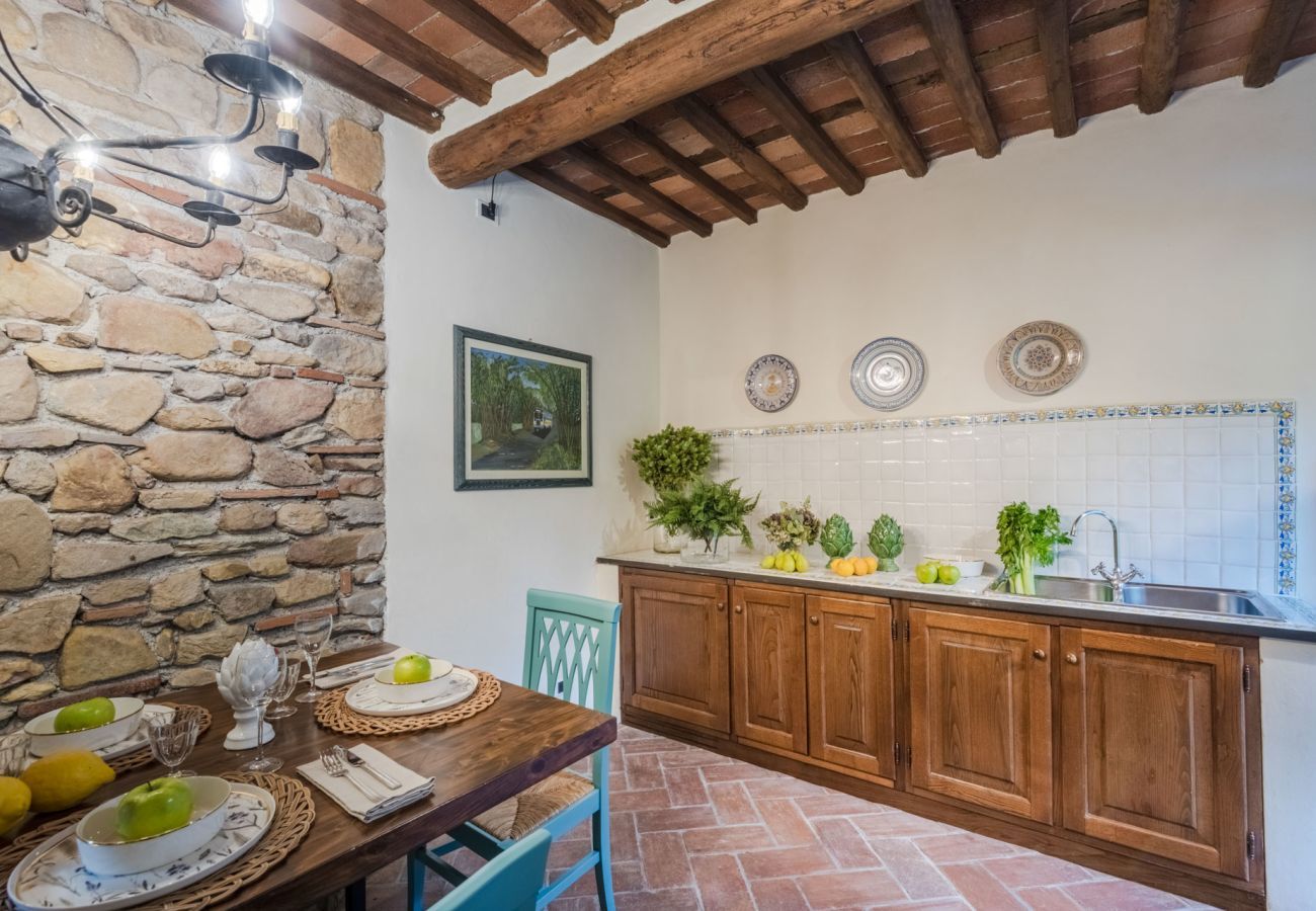 Villa in Capannori - Citrus Charm Farmhouse, a Country Villa with Pool on the hills of Lucca