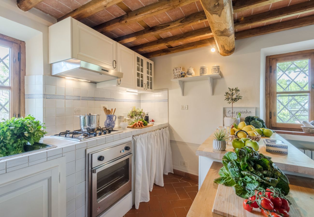 Villa in Pescaglia - Charming Farmhouse with Private Pool and View in Lucca