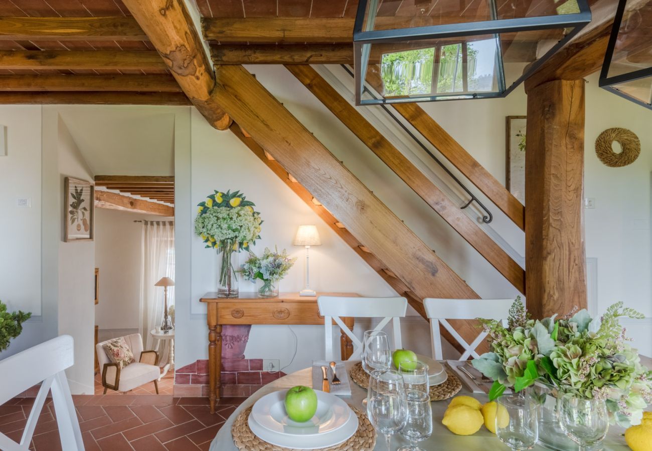 Villa in Pescaglia - Charming Farmhouse with Private Pool and View in Lucca