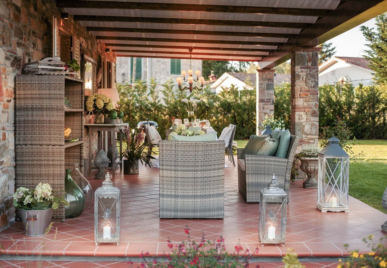 Villa à Capannori - VILLA PEMOLA a Luxury Farmhouse with Garden and bikes in Lucca Town