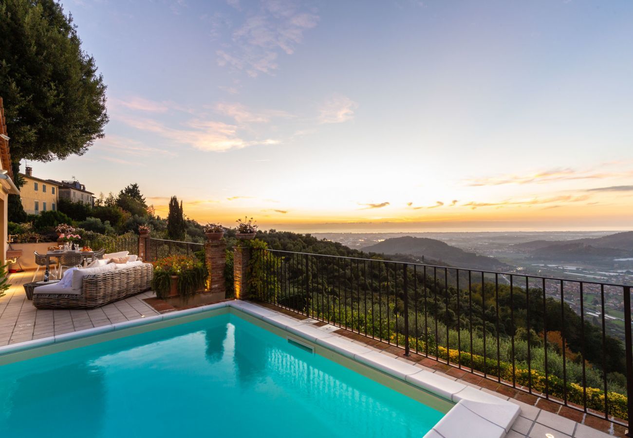 Villa à Pieve a Elici - Villa Riviera: Luxury Villa with Pool and Seaview, close to Forte dei Marmi and Lucca