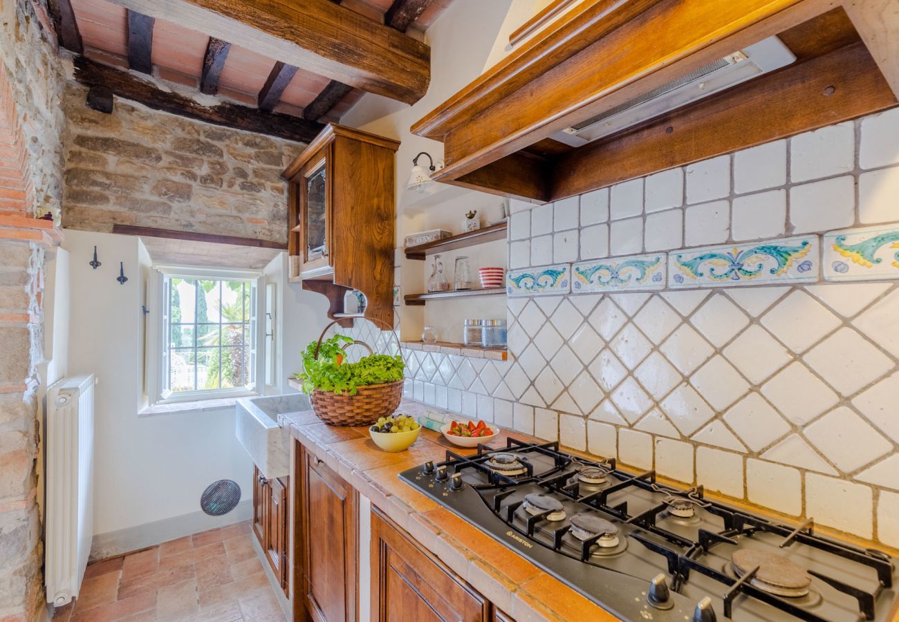 Villa à Lucques - Tuscan Fizz, a traditional Stone Farmhouse with Private Pool and Amazing View among the Vineyards in Lucca